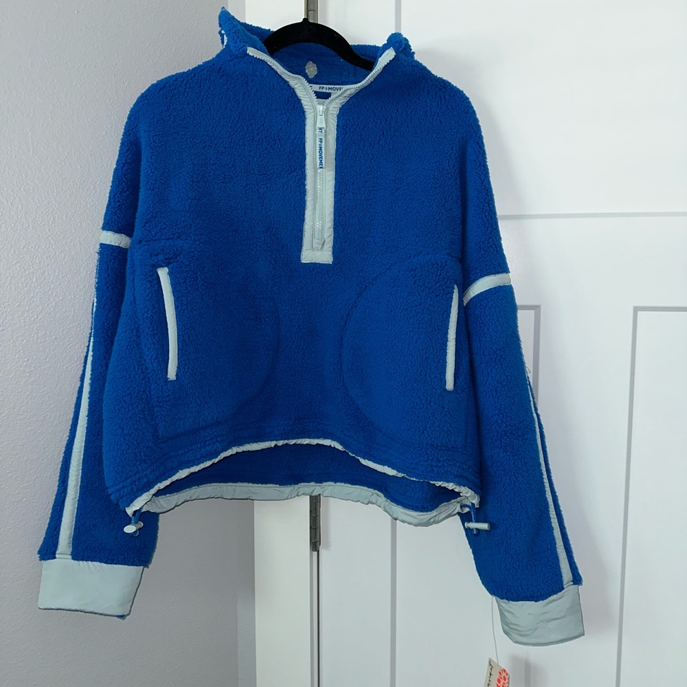 NWT FP Movement Mountain High Half Zip Fleece
